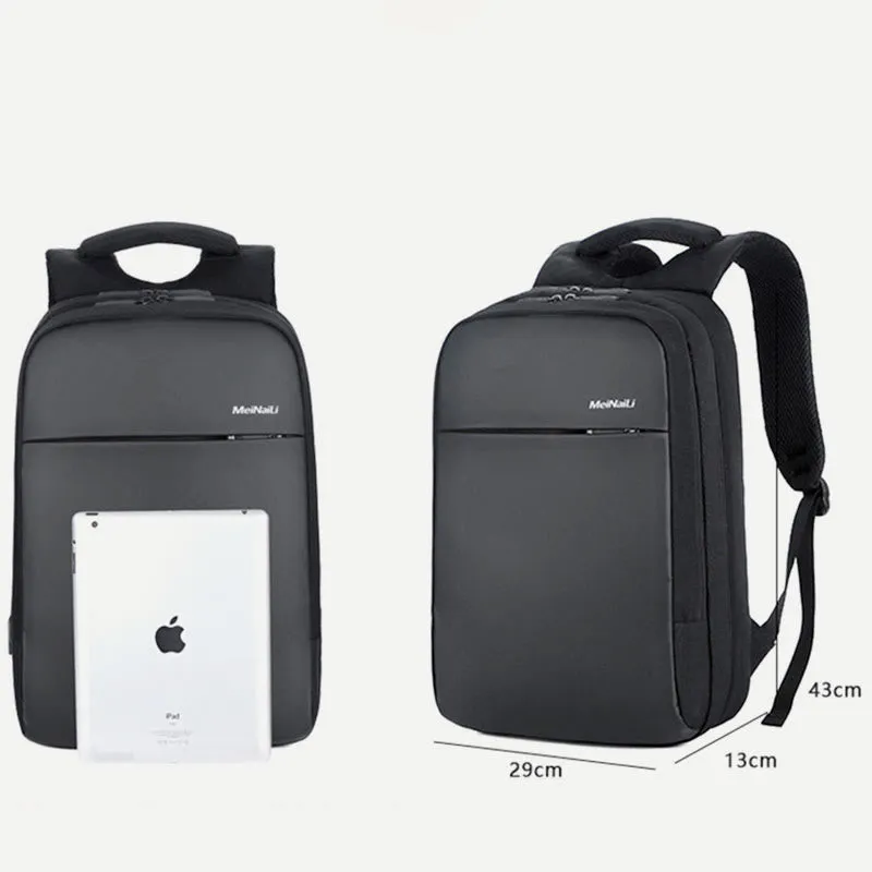 Backpack For Men Business Anti-theft Laptop Nylon Large Capacity Daypack