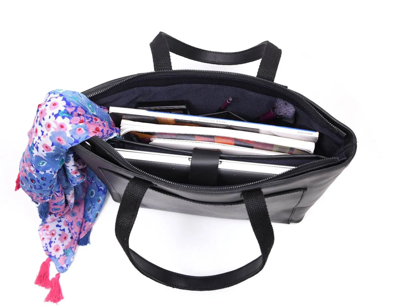 Brittany Travel Tote Bag – Raven Black