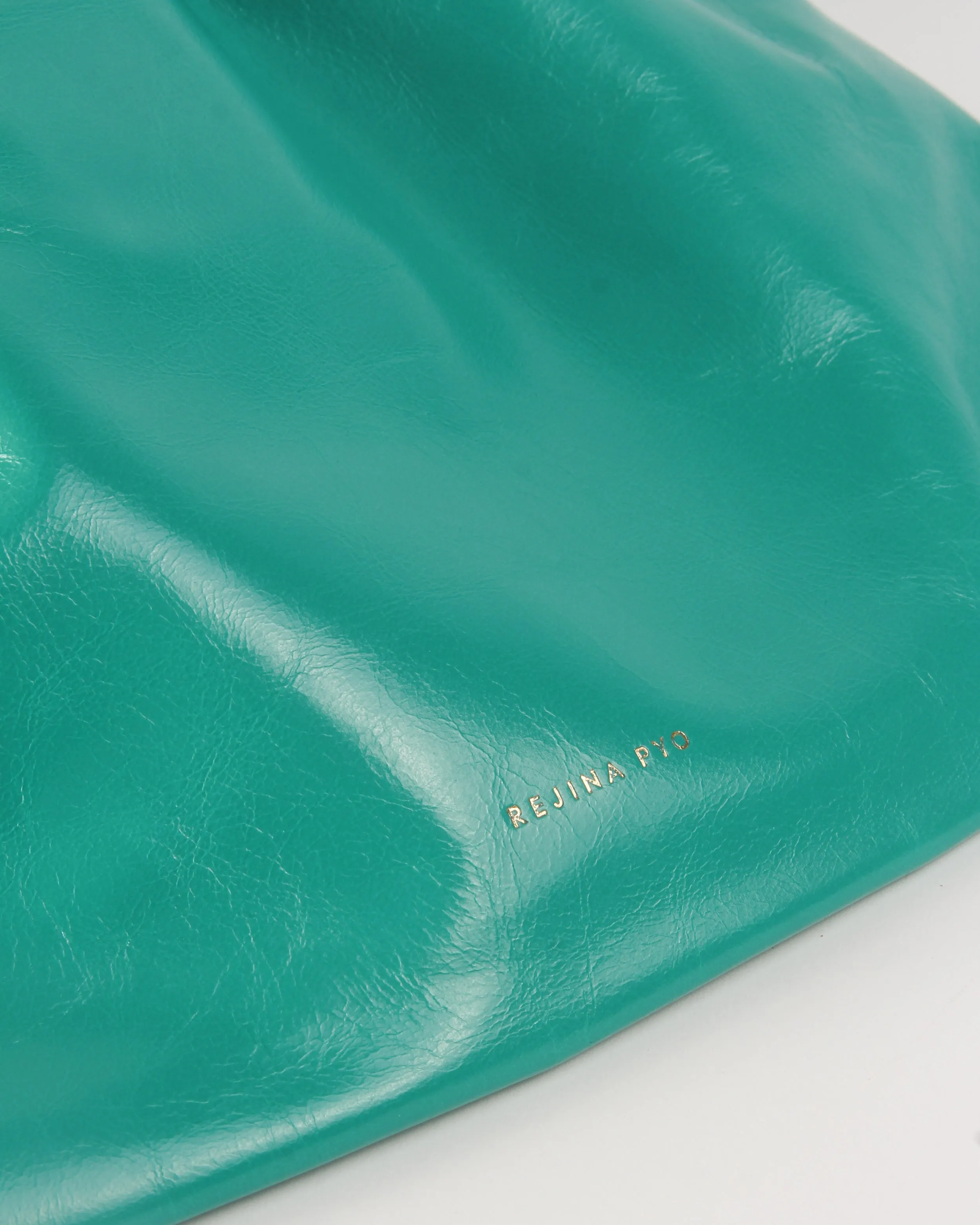 Camila Bag Leather Turchese