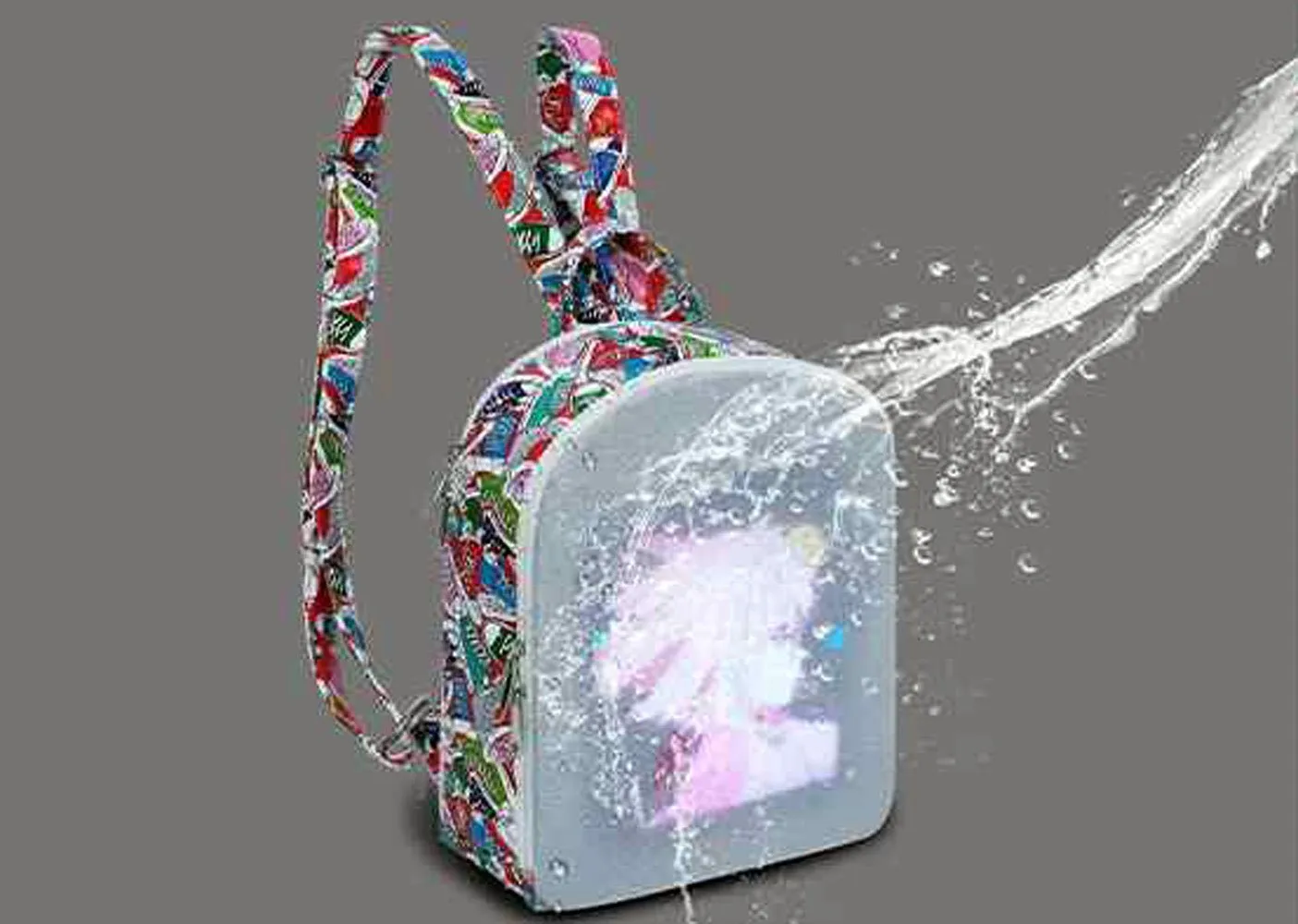 CRONY US-B003 AD LED Advertising display Backpack Connect mobile APP or computer via WIFI to change picture video