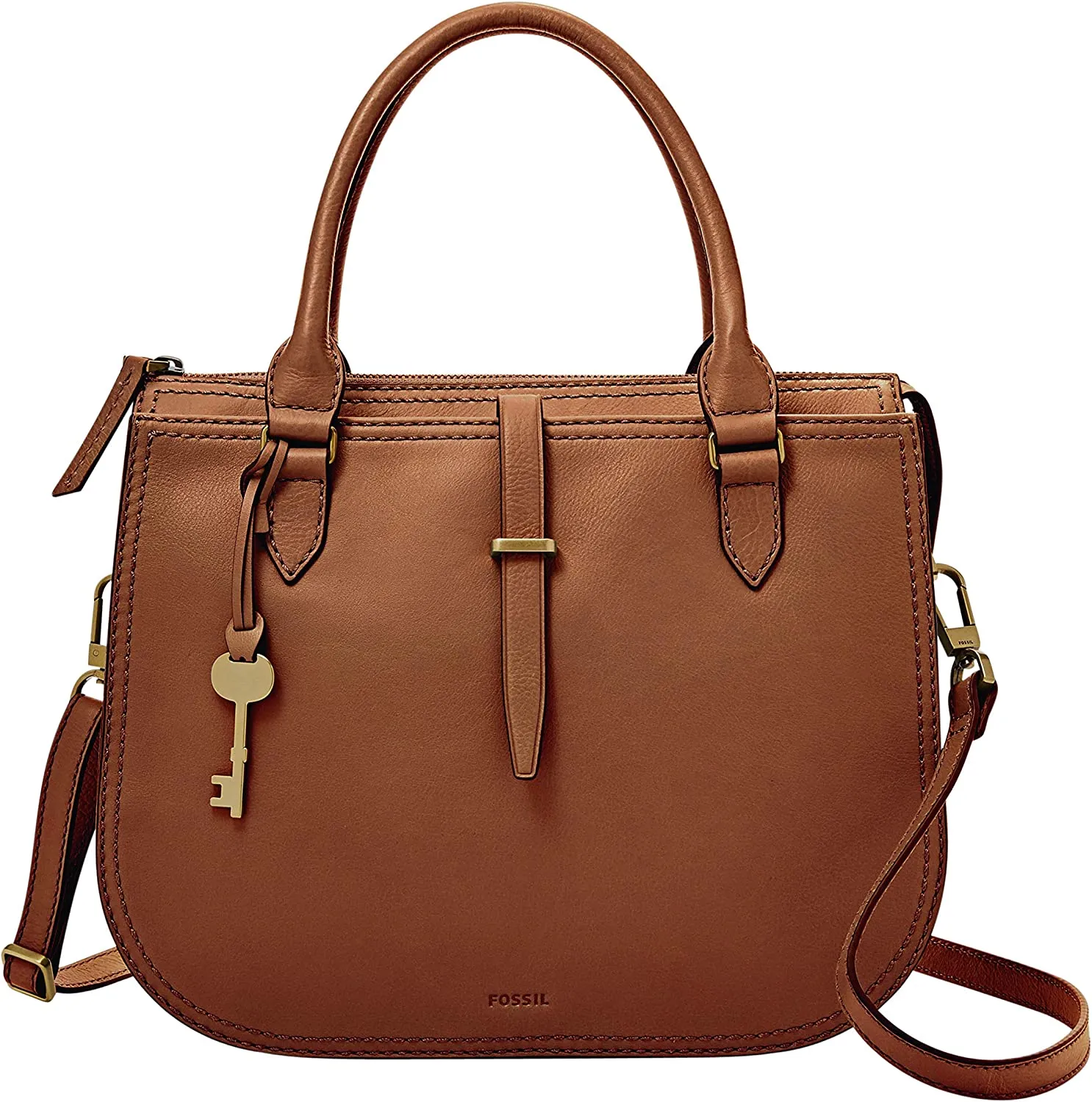 Fossil Women's Ryder Leather Satchel Purse Handbag