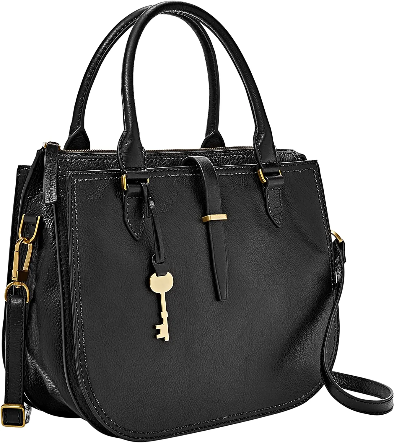 Fossil Women's Ryder Leather Satchel Purse Handbag