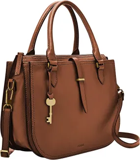 Fossil Women's Ryder Leather Satchel Purse Handbag