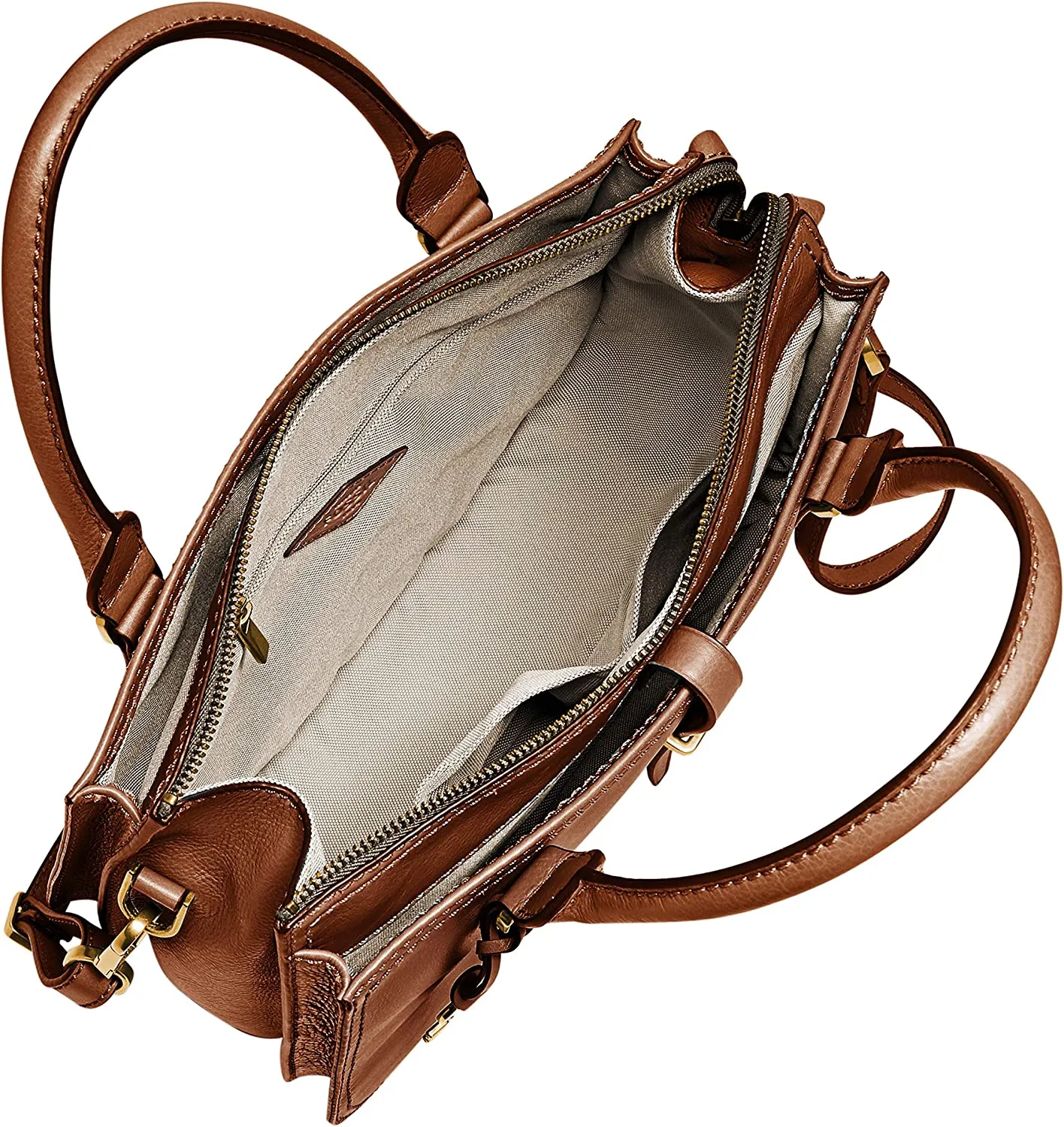 Fossil Women's Ryder Leather Satchel Purse Handbag