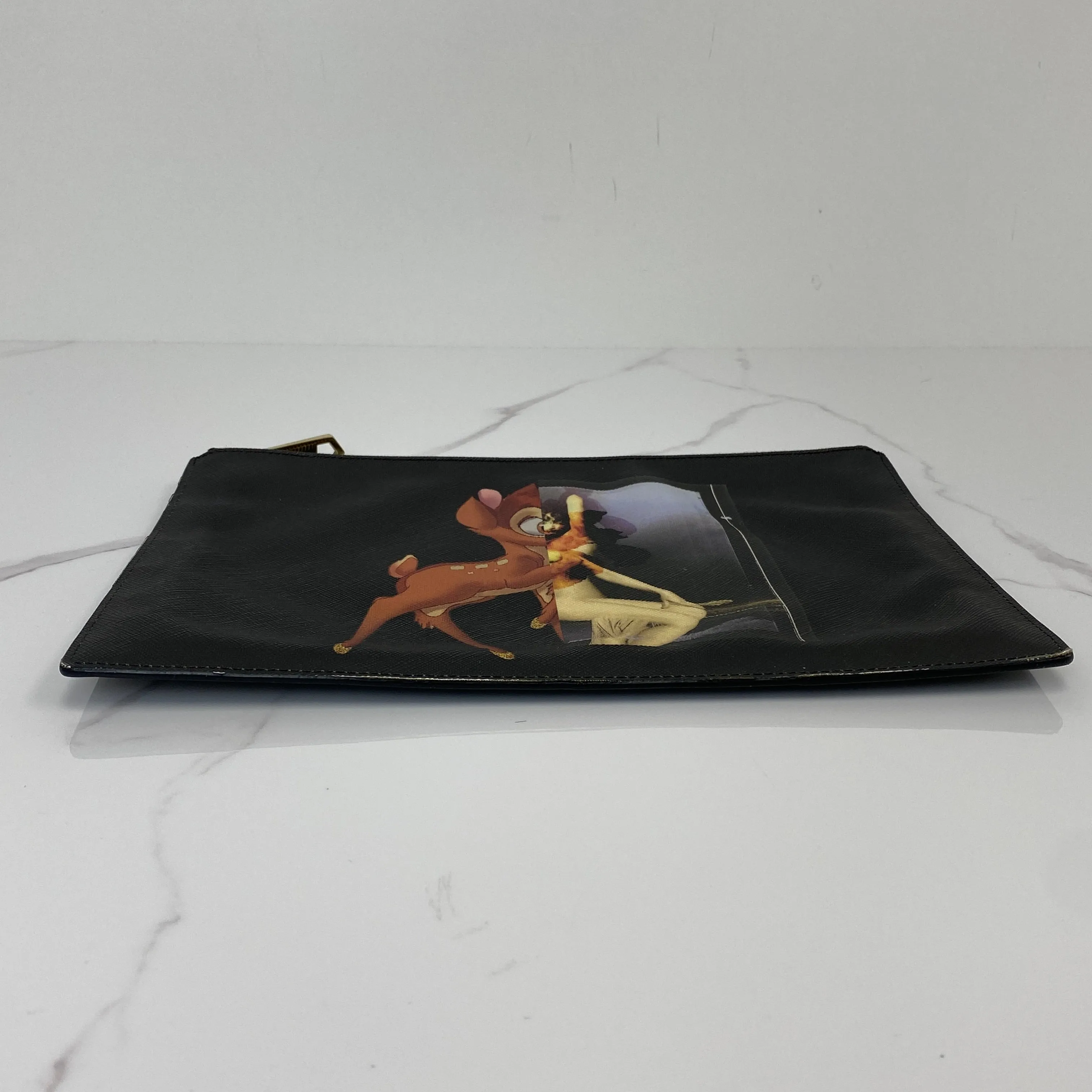 Givenchy Bambi Print Textured Medium Black