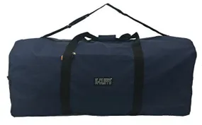 Heavy Duty Cargo Duffel Large Sport Gear Drum Set Equipment Hardware Travel Bag Rooftop Rack Bag (21" x 10" x 9", Navy)