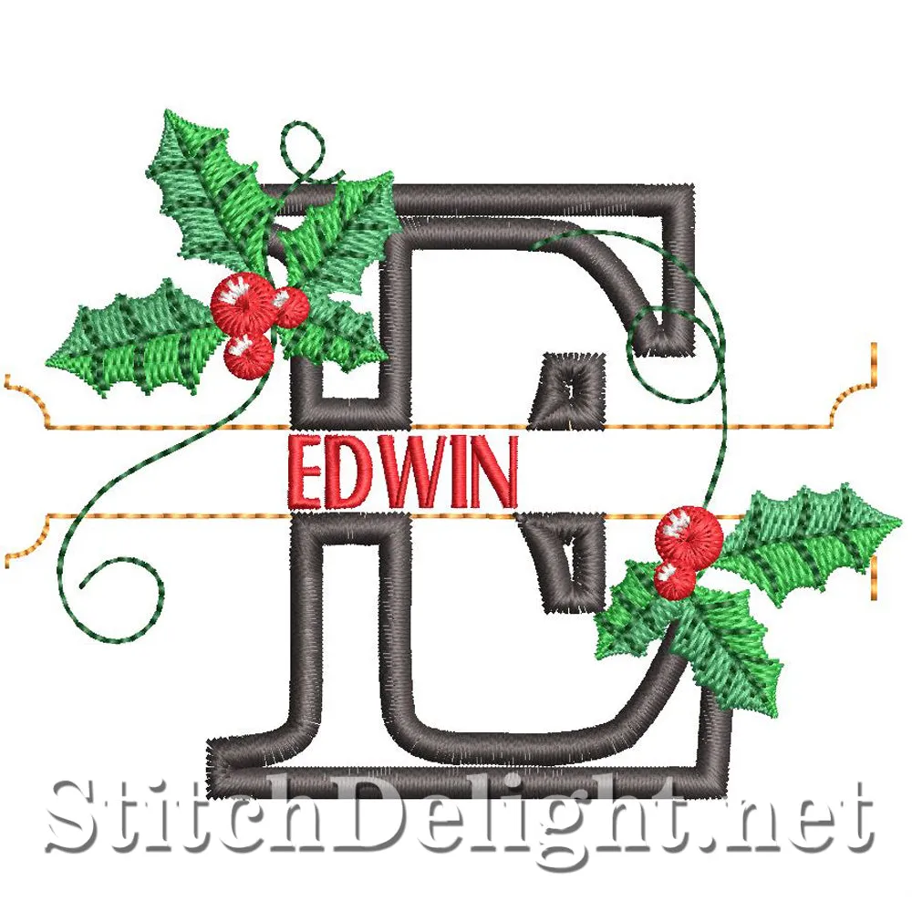 HOE0038 Festive Name Edwin