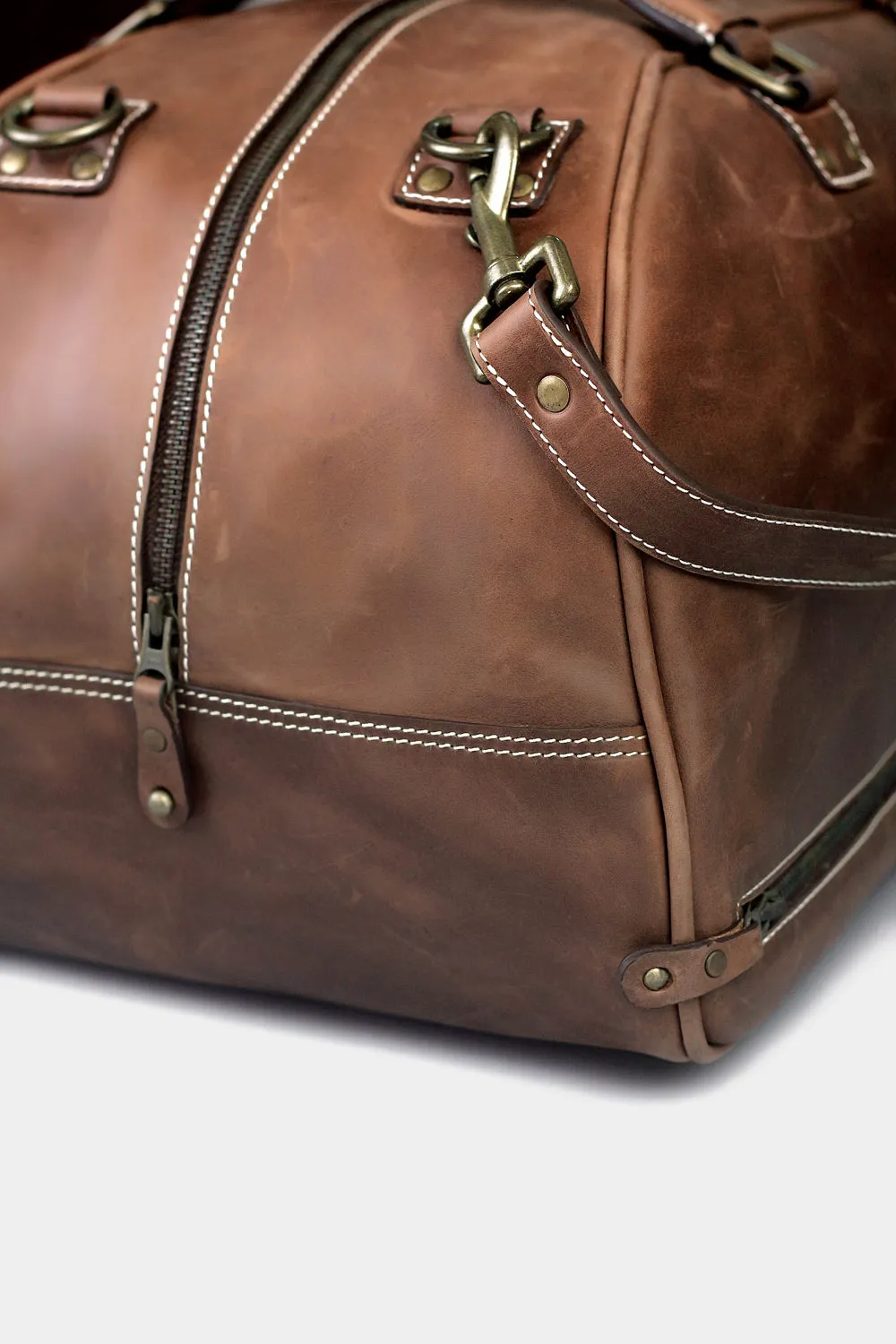 Hunza Brown Overnight Travel Bag
