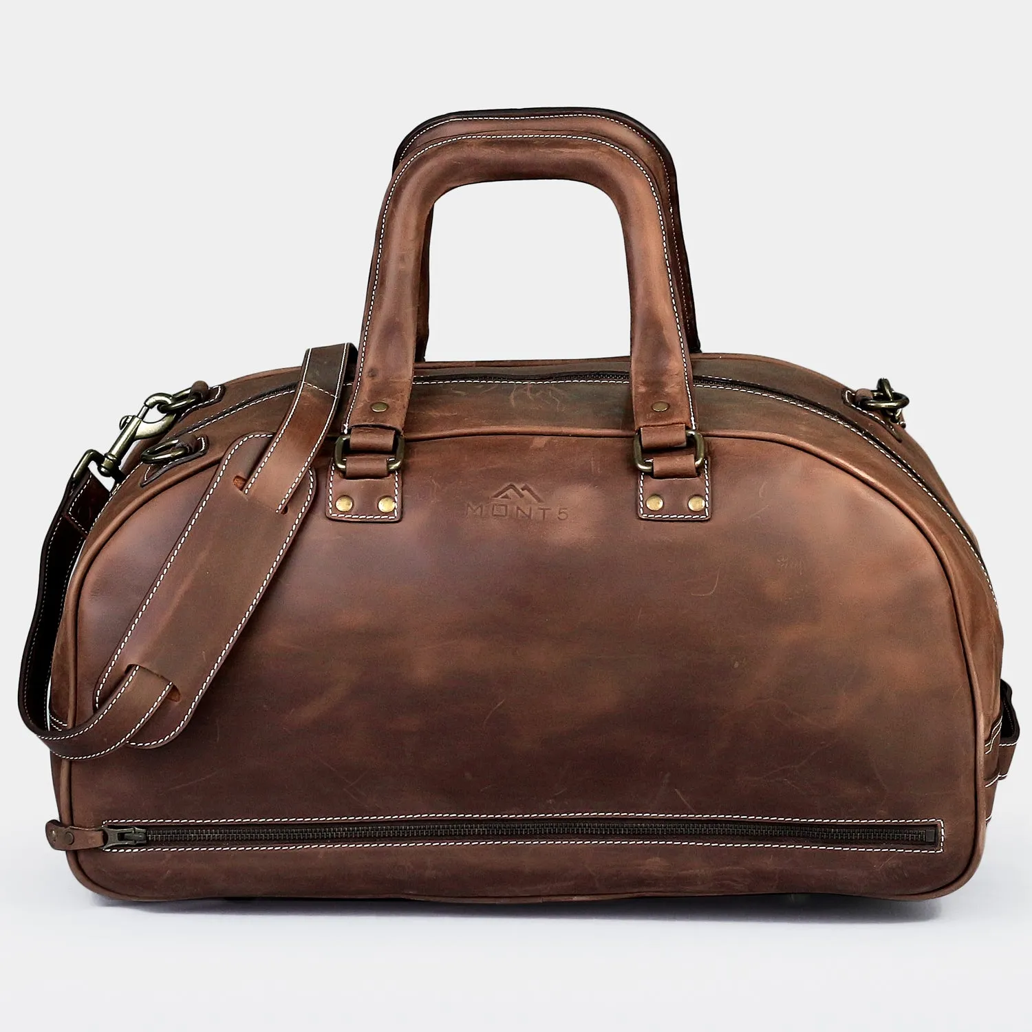 Hunza Brown Overnight Travel Bag