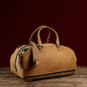 Hunza Tan Small Duffle Bag