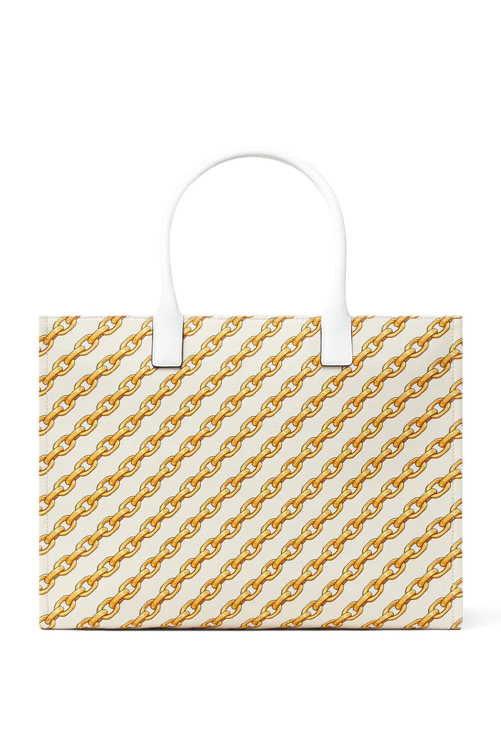 La Medusa Large Tote - Chain Stripes