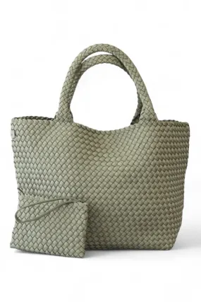 Large Capri Tote in Olive