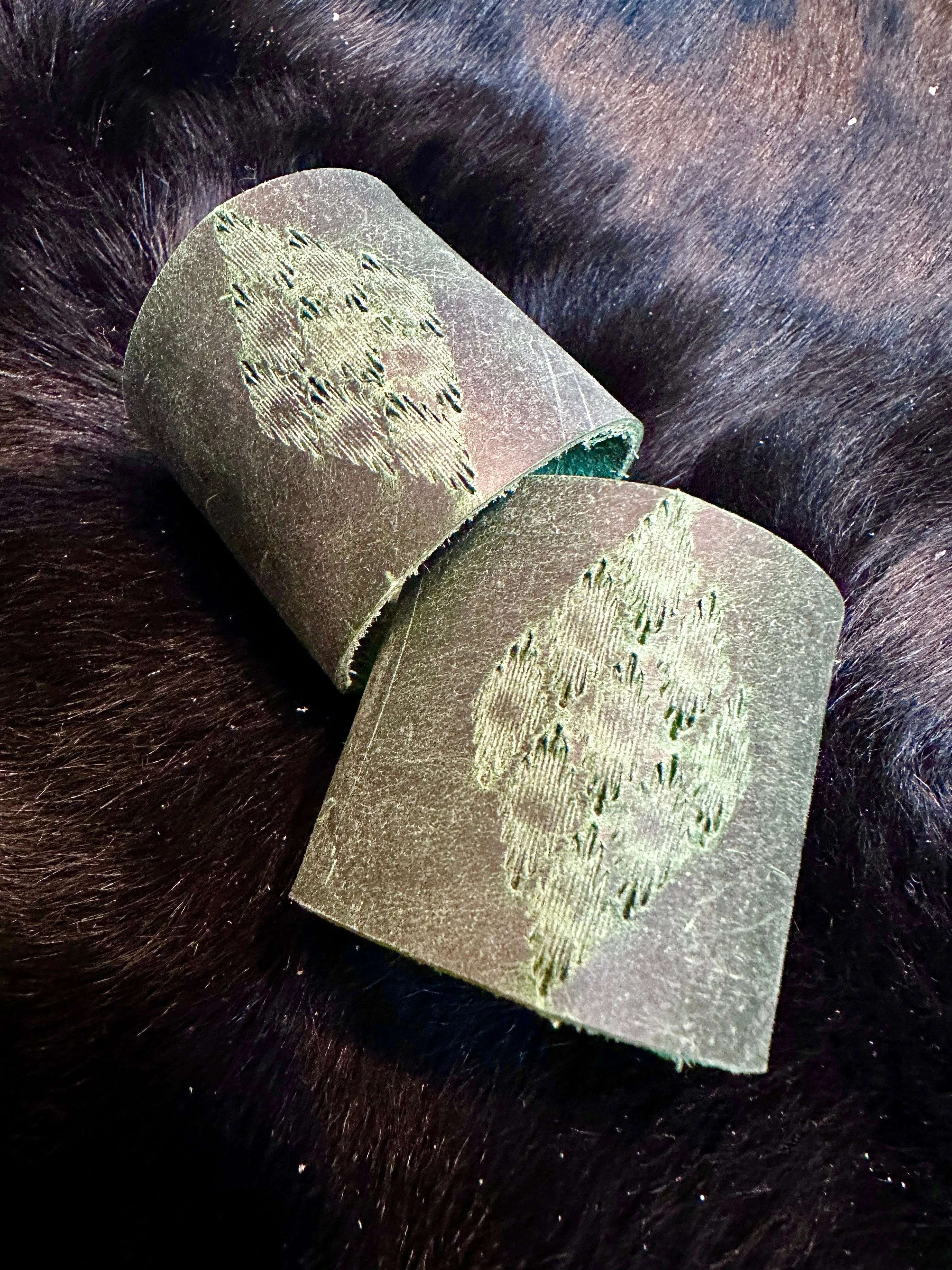 Leather Napkin Rings - Sets of 4