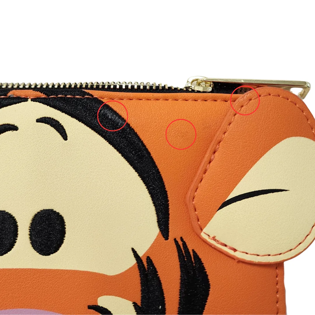 Loungefly Disney Tigger Cosplay Wallet DEFECTIVES