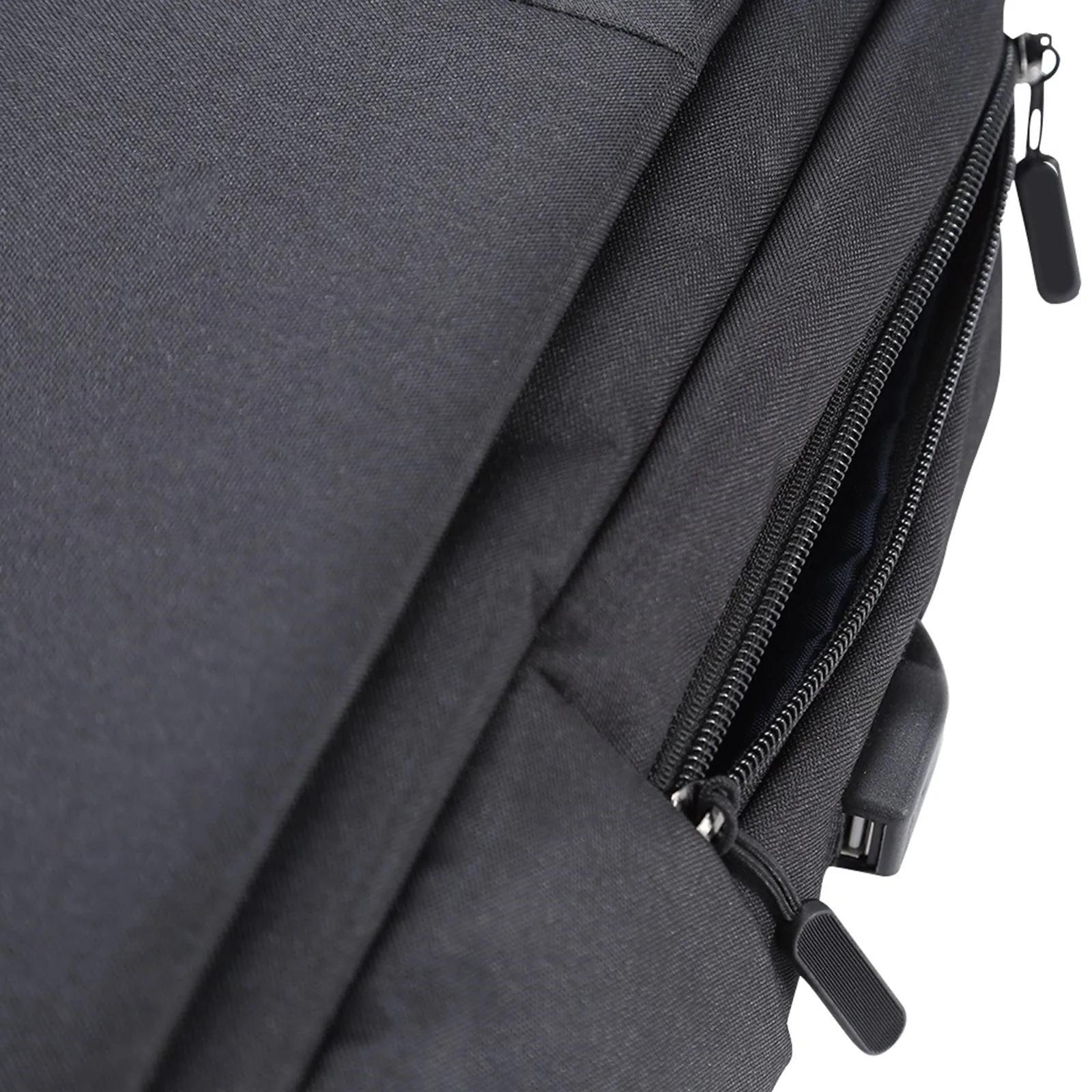 Marvo 15.6" Laptop Backpack with USB Charging Port - Black | 927496