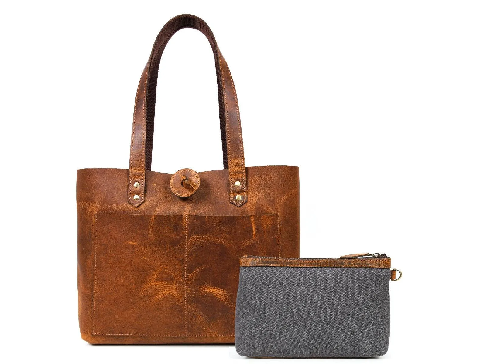 Melilla Travel Tote Bag – Caramel Brown