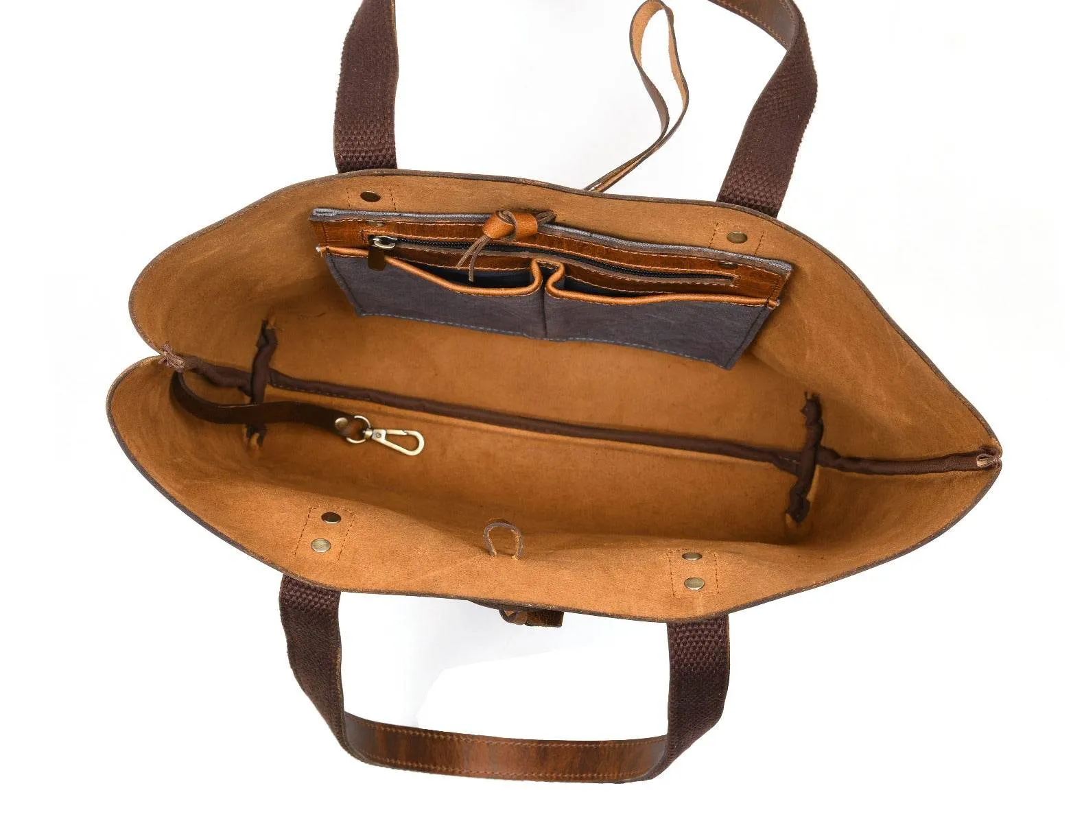 Melilla Travel Tote Bag – Caramel Brown