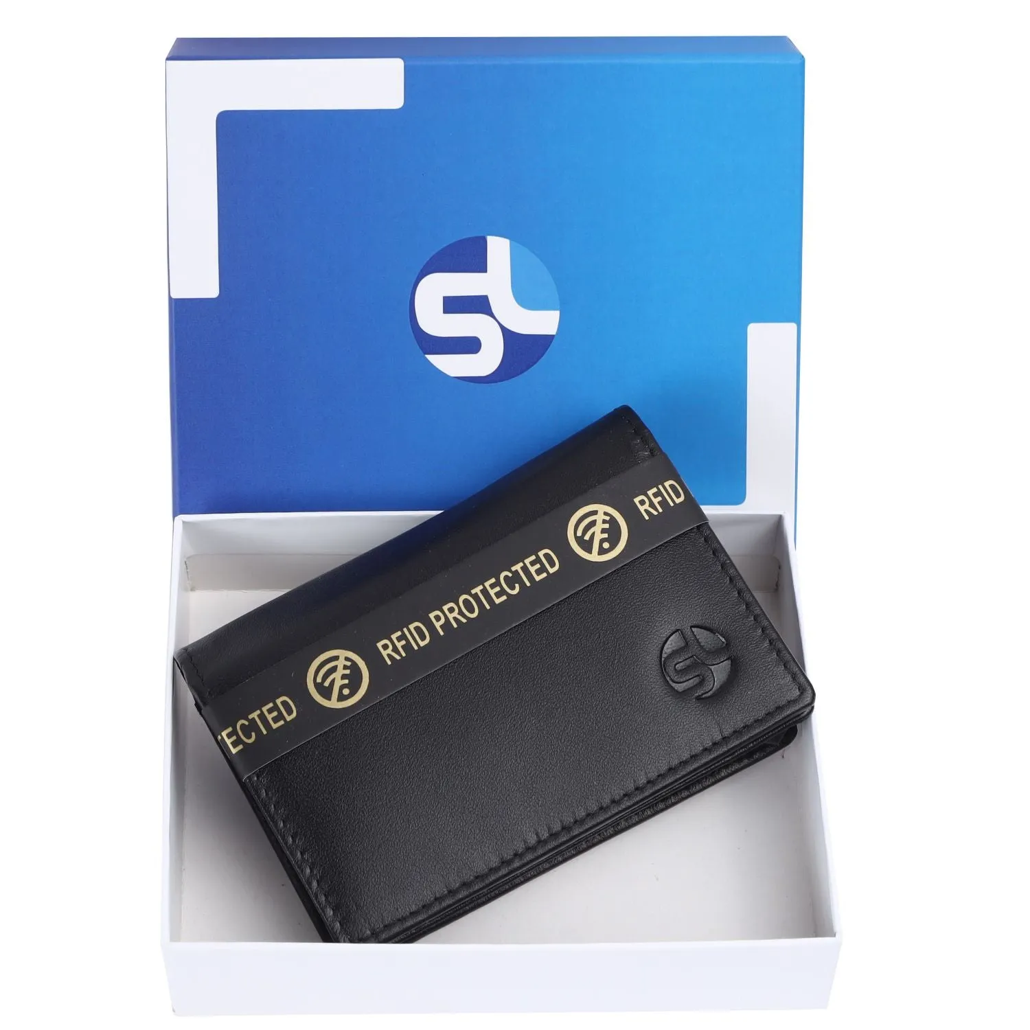 MENS LEATHER RFID WALLET 54109