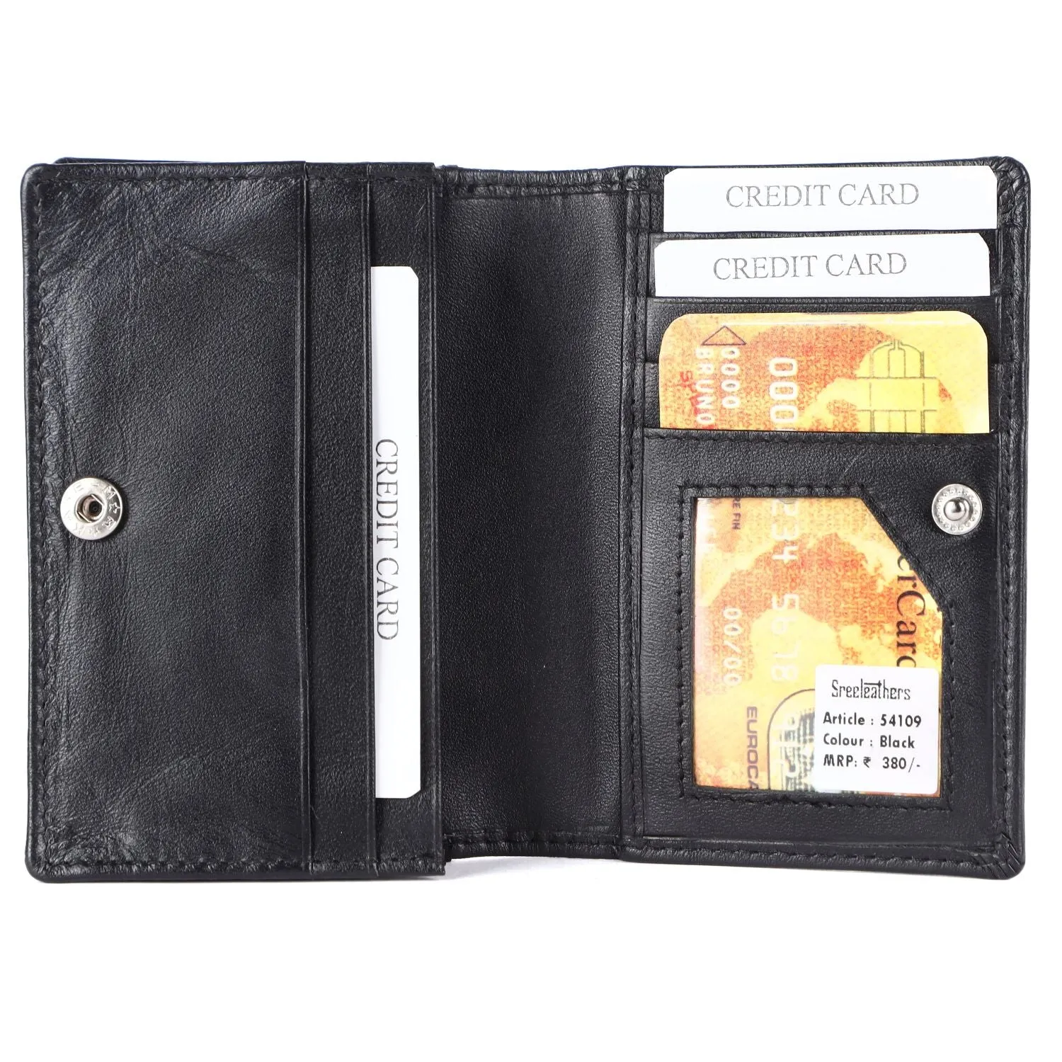 MENS LEATHER RFID WALLET 54109