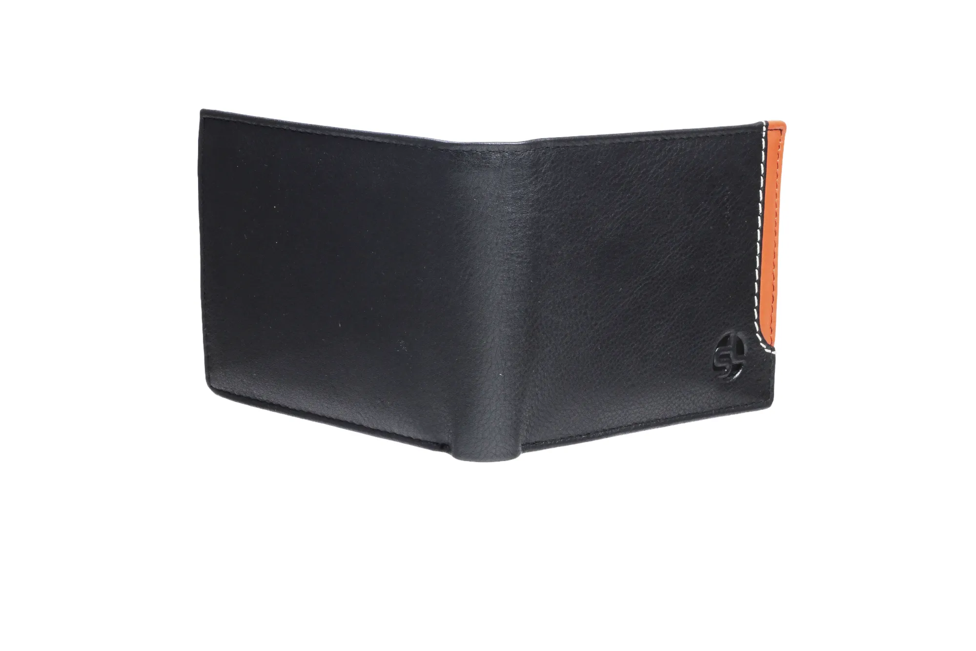 MENS LEATHER WALLET (RFID) 92925 (Black)