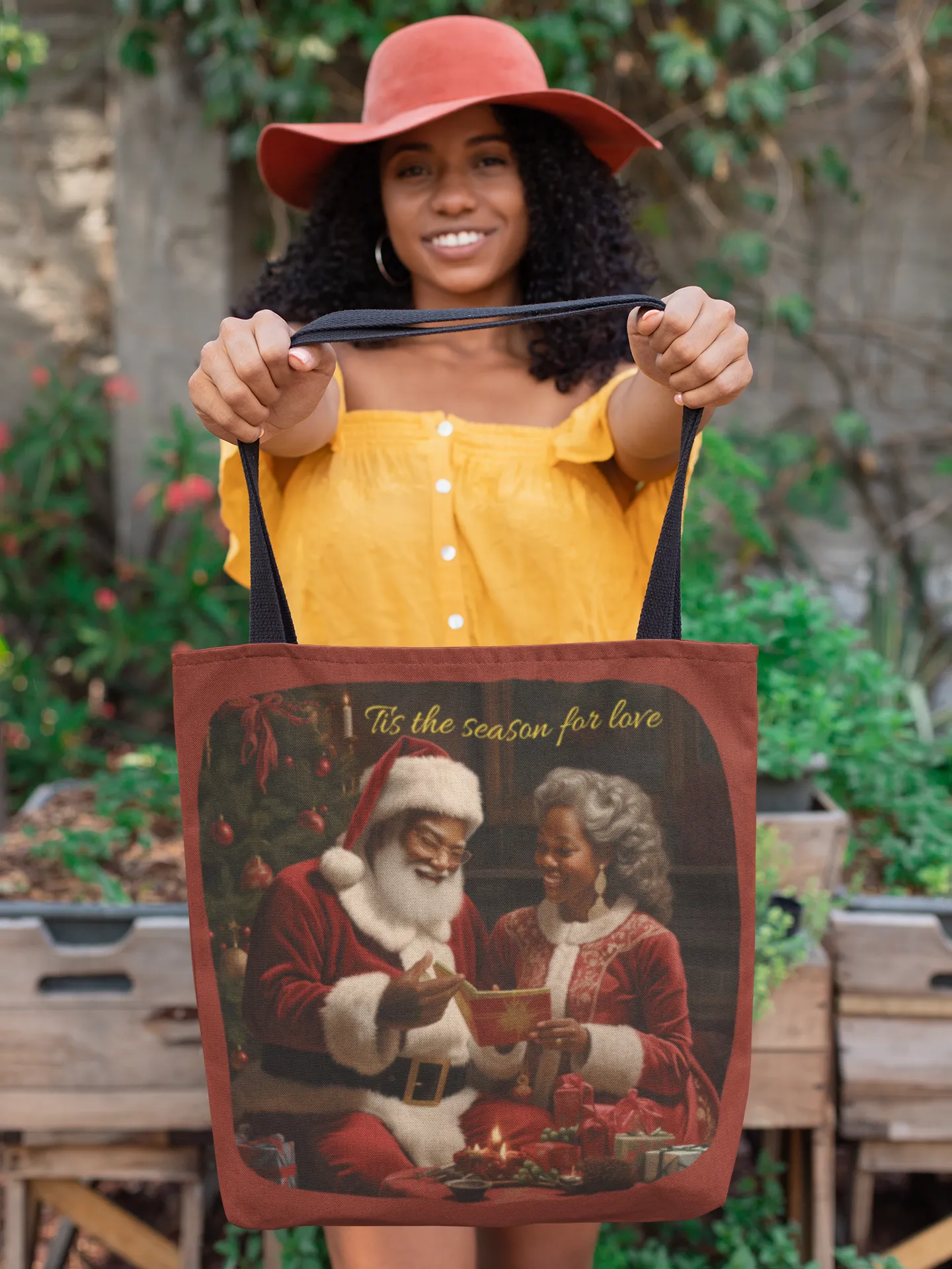 Mr & Mrs Santa - tote bag II