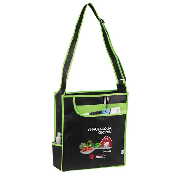 Multi-Pocket Messenger Shoulder Tote (ST1112)