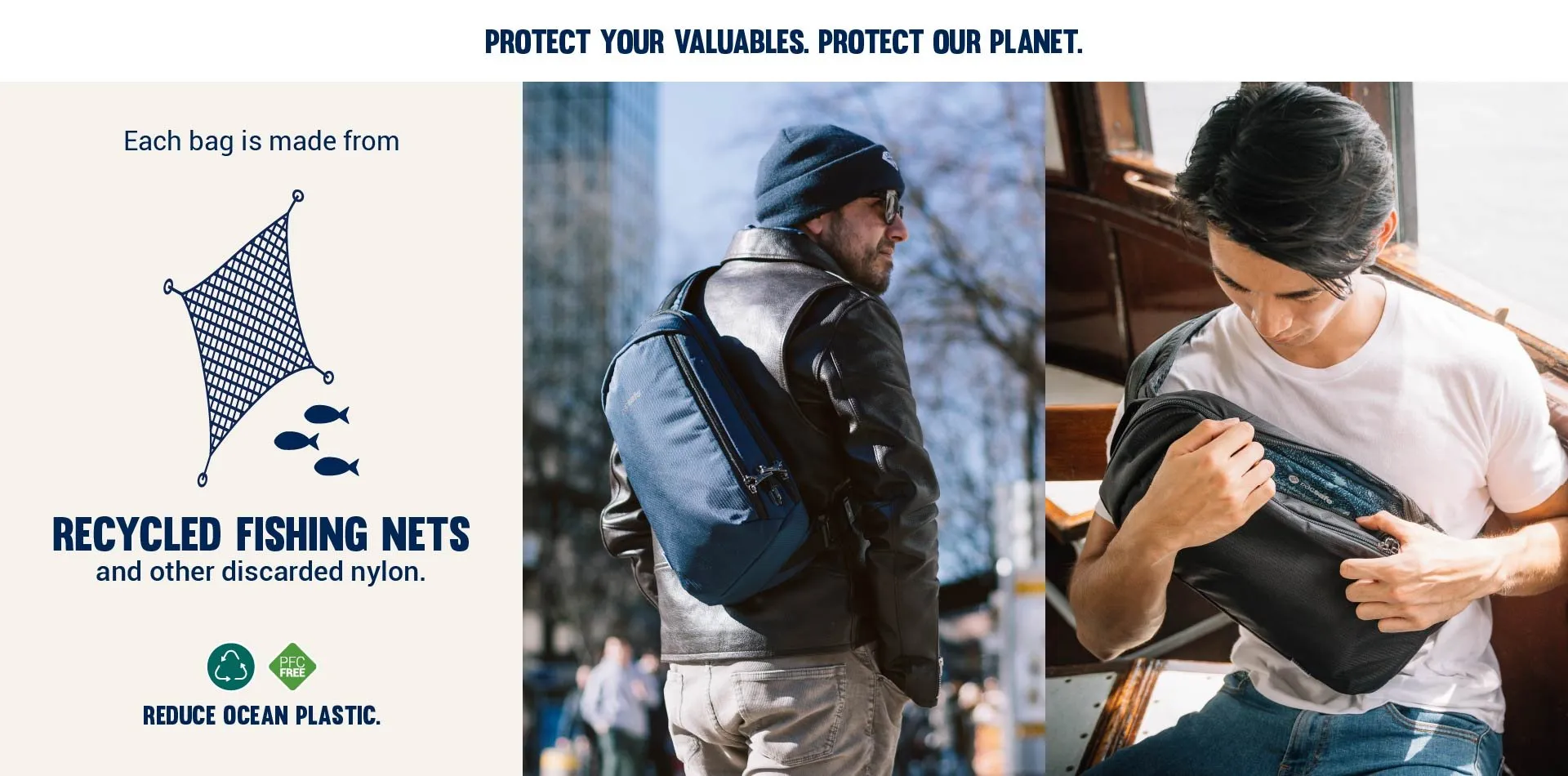Pacsafe Vibe 325 Anti Theft Cross Body Pack