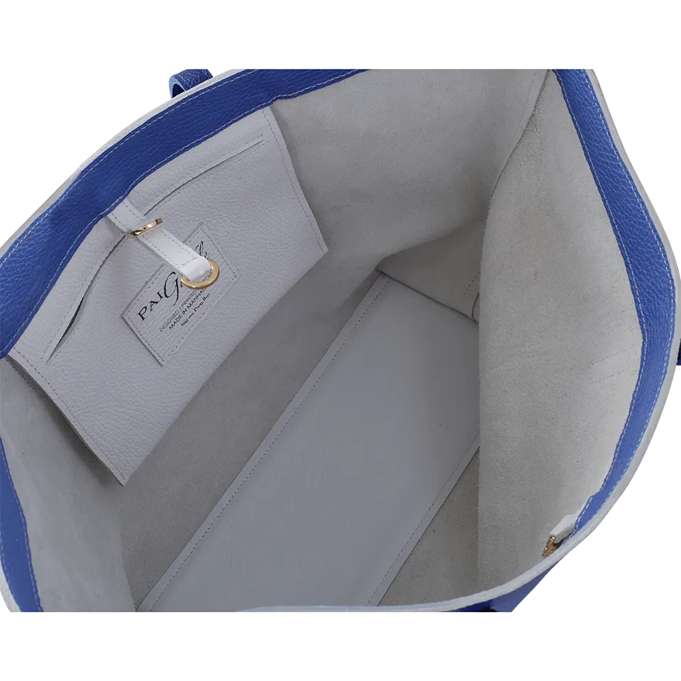 Pebbled Leather Tote