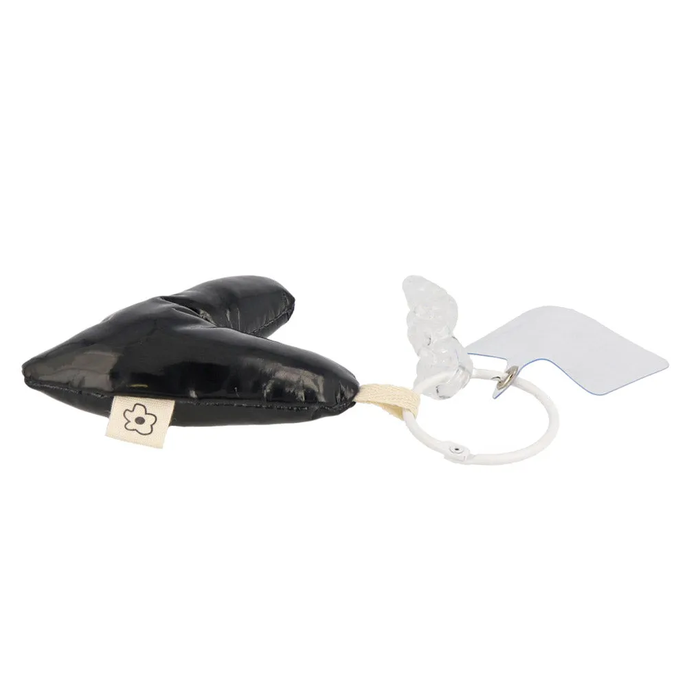 Puffed Heart Keychain