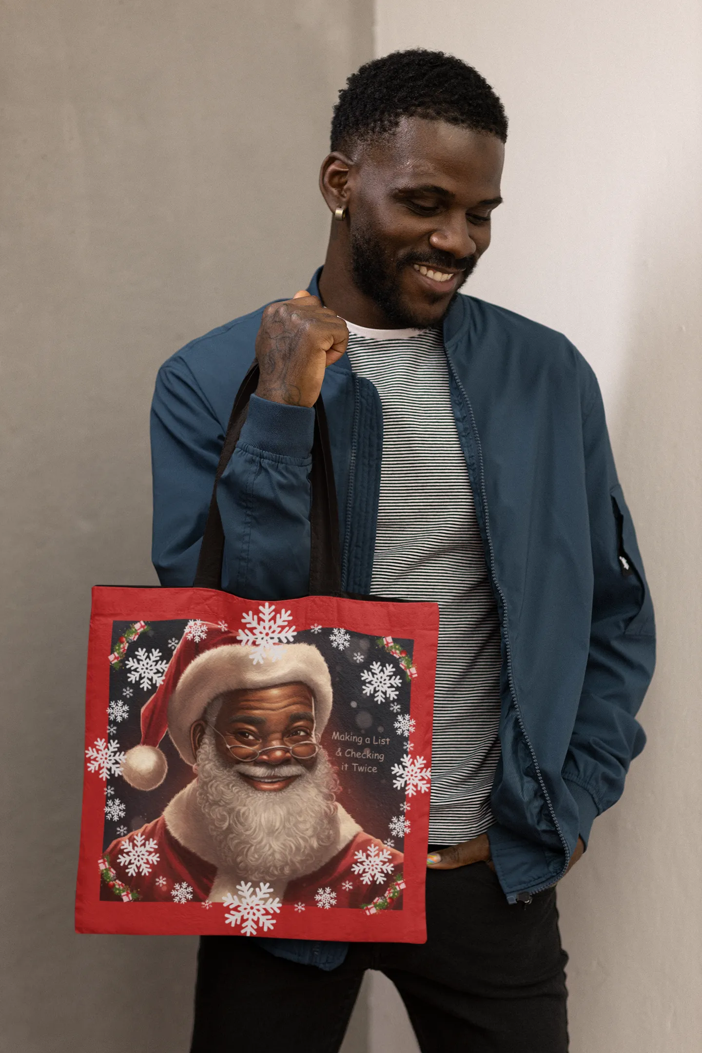 Soulful Santa - tote bag II