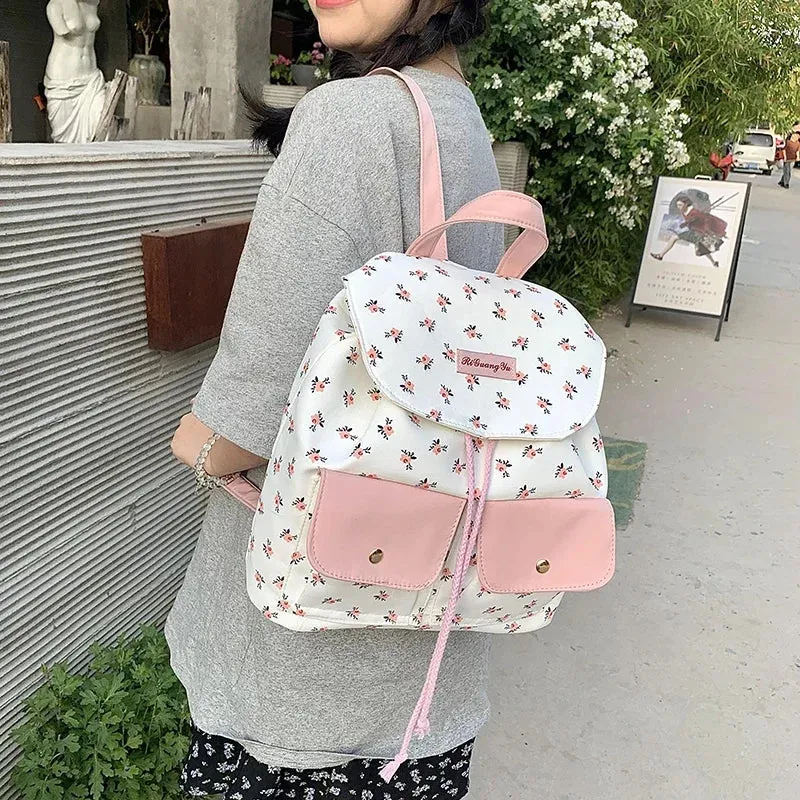 UAKISS  - Fashion Large Capacity Backpacks Interior Compartment Solid 2024 Hot Sale Bags for Women Interior Zipper Pocket Nylon Backpacks