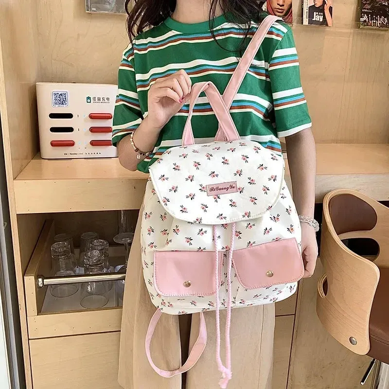 UAKISS  - Fashion Large Capacity Backpacks Interior Compartment Solid 2024 Hot Sale Bags for Women Interior Zipper Pocket Nylon Backpacks