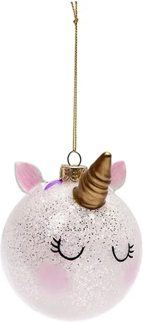 Unicorn Festive Bauble - SUNNYLIFE