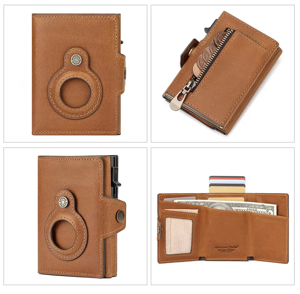 Wallet for Apple Air Tag RFID Blocking Card Holder