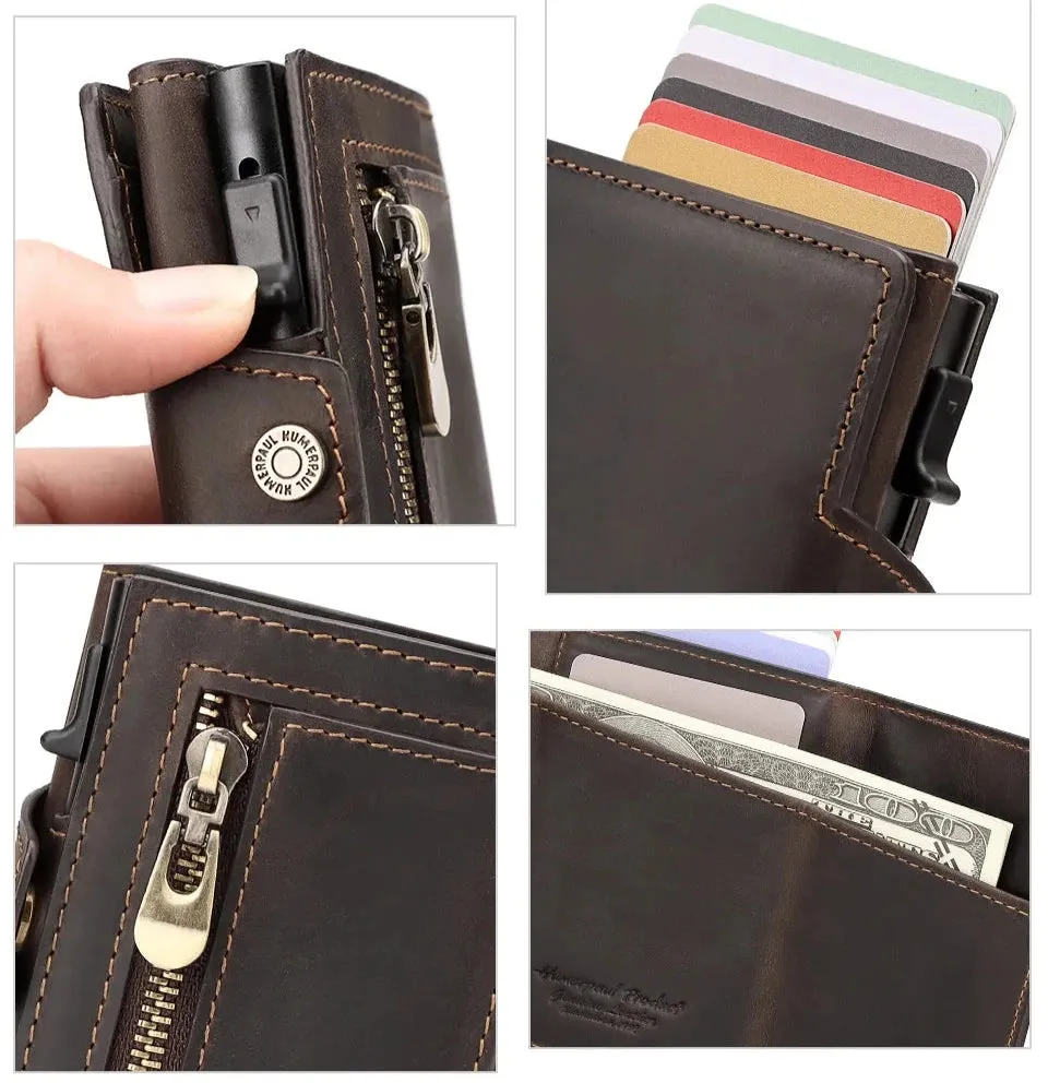 Wallet for Apple Air Tag RFID Blocking Card Holder