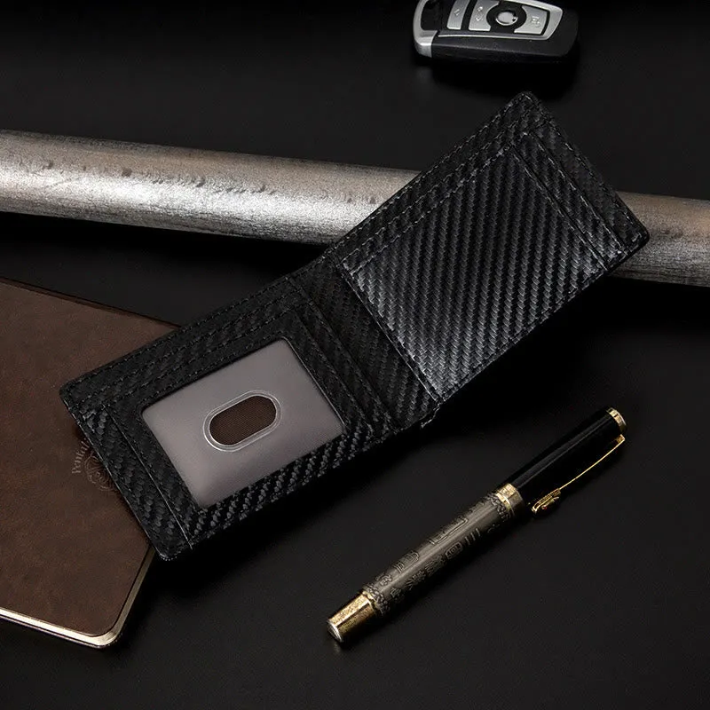 Wallet For Men Genuine Leather Airtag Locator Tracker RFID Anti-theft Wallet