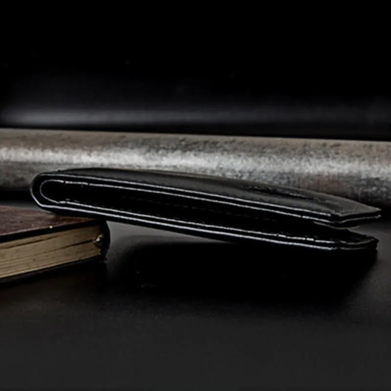 Wallet For Men Genuine Leather Airtag Locator Tracker RFID Anti-theft Wallet