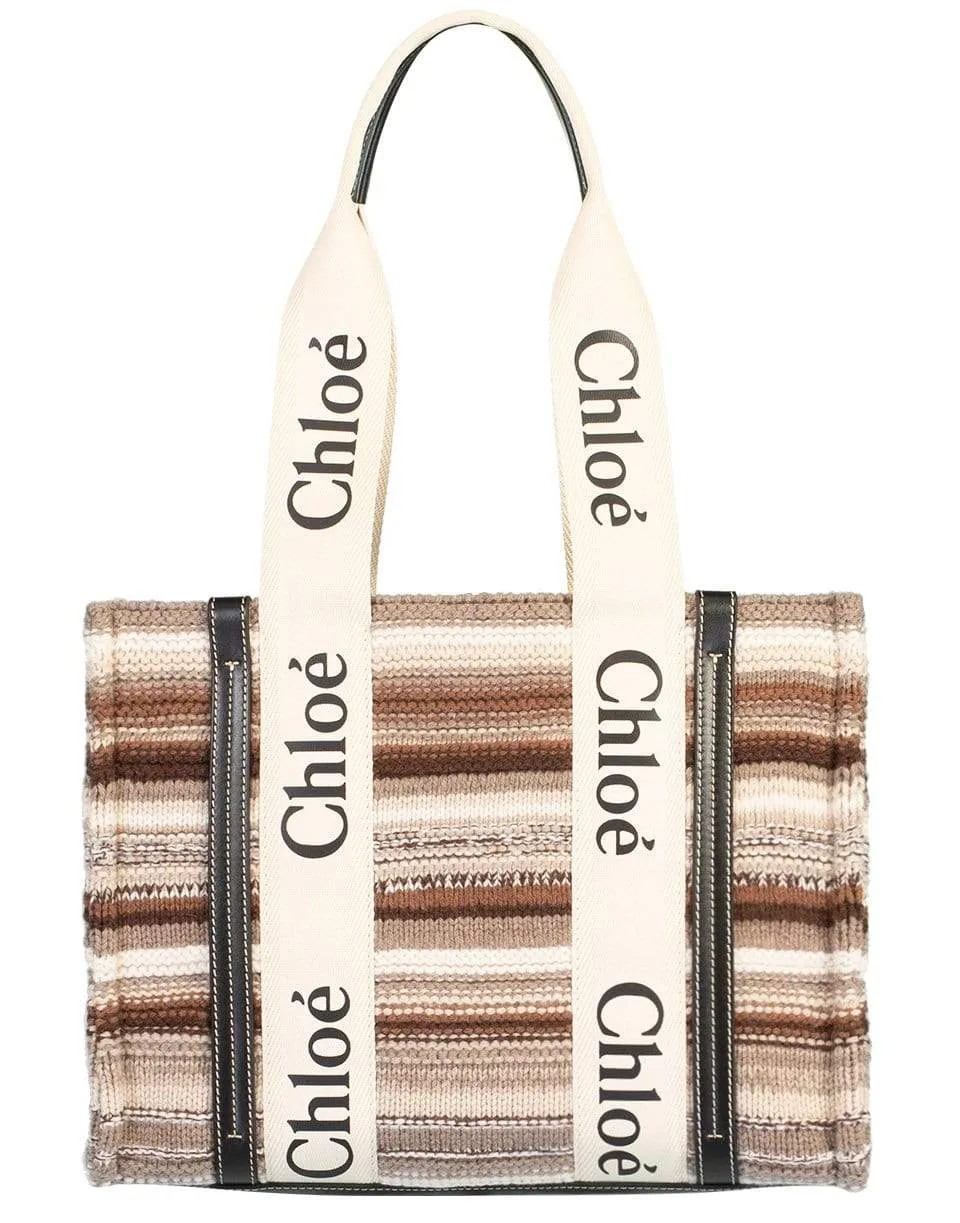 Woody Monogram Tote - Multicolor